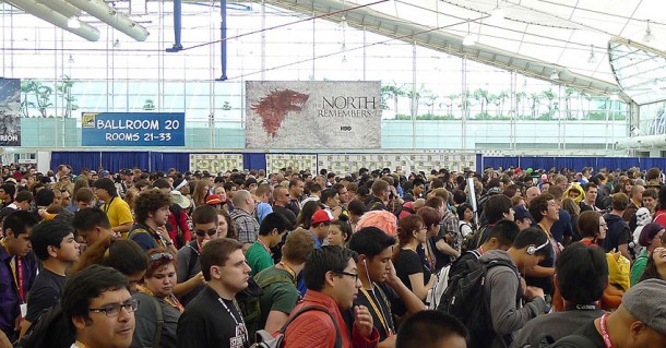 Lining up for San Diego Comic Con 2012