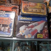 Mint-in-box Kenner Star Wars vehicles.