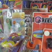 Miscellaneous Return of the Jedi collectibles from 1983.